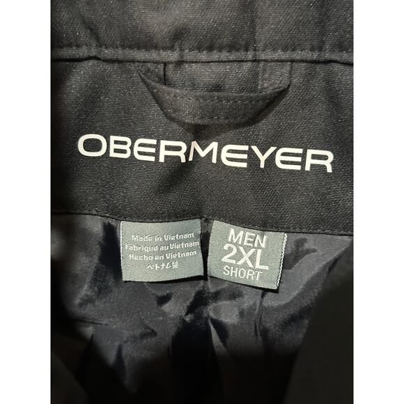 Obermeyer Men's Axiom FZ Suspender Ski Pant Overalls Black Size 2XL Short NWT - Picture 10 of 16